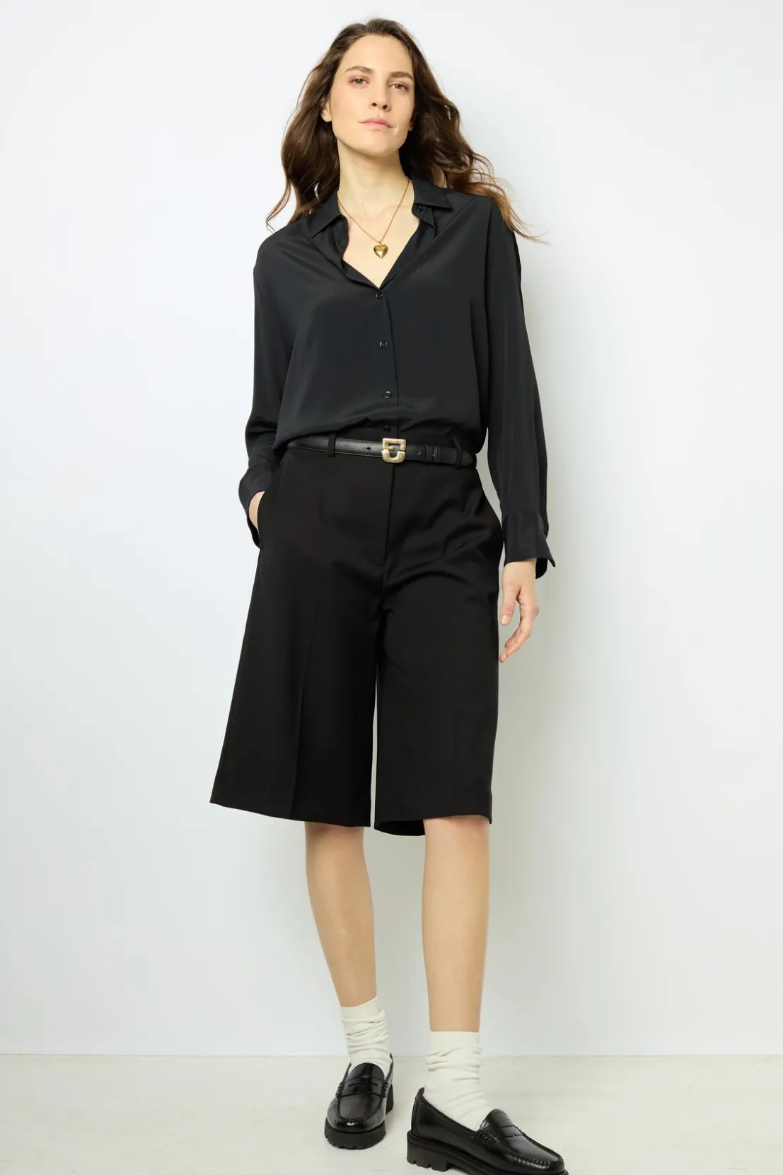 Gerard Darel Black soft shirt - BEATA | Shirts & Blouses