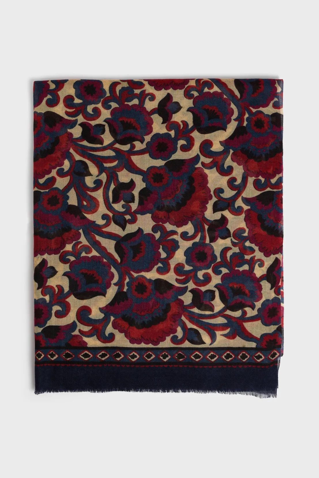 Gerard Darel Printed wool scarf - DOUHA | Scarves