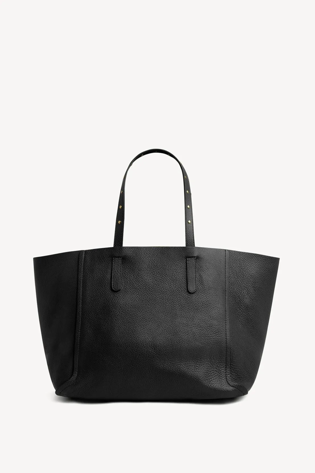 Gerard Darel Shopping bag in grainy leather metallic inside - SIMPLE 2 | Handbag | Cabas & Tote Bags