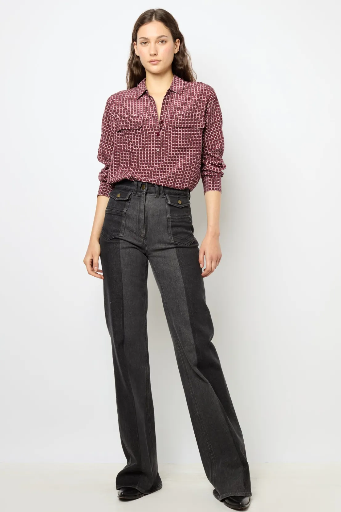 Gerard Darel Silk printed blouse - BERNADETTE | Shirts & Blouses