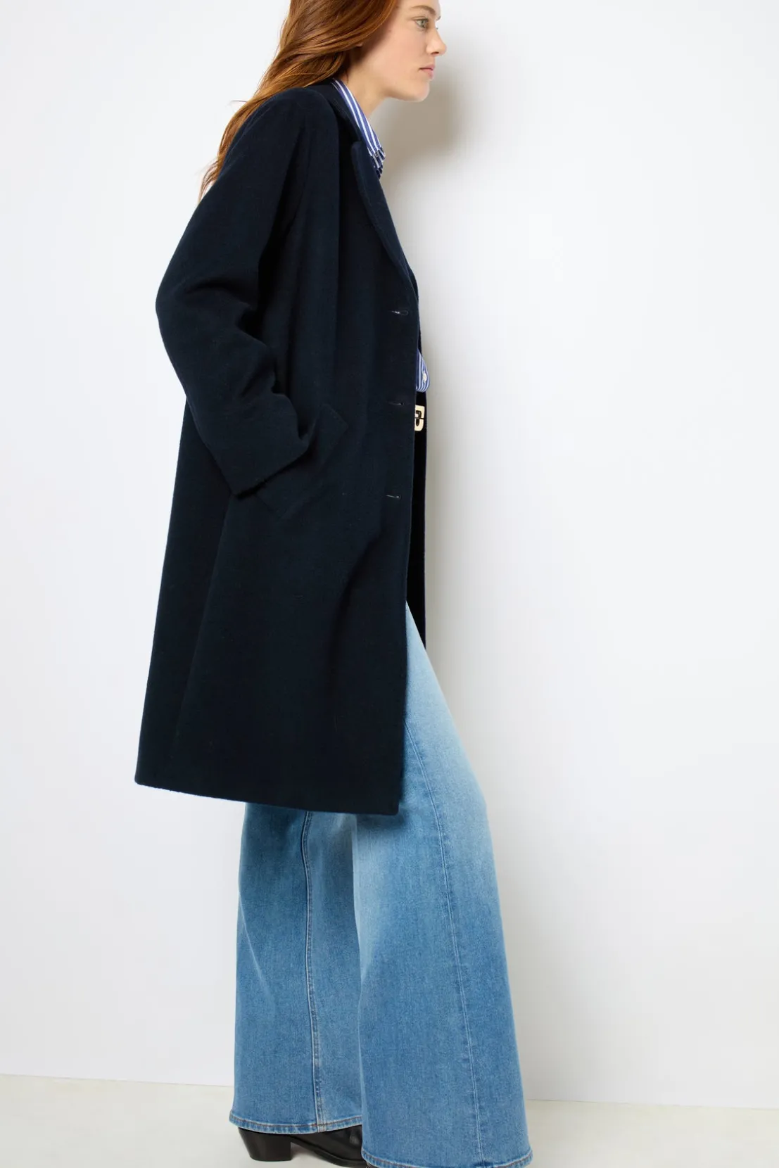 Gerard Darel Straight cut wool coat - LATHICIA | Coats